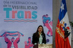 Commemoration of the International Day of Trans Visibility, at the Palacio de La Moneda
